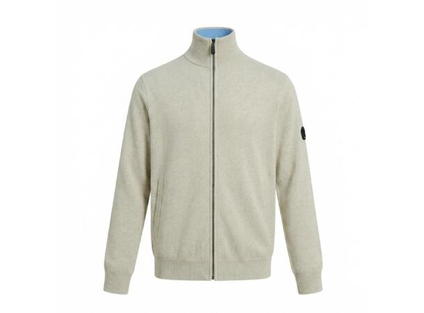 YTT07533 Full Zip Sand XL Men's Full Zip Sweater