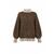 YTT07018 Brown S/M Ladie's Knitted Sweater 