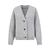 YTT07463 Grey S/M Ladie's Cardigan 