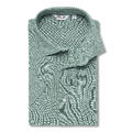 1123-S Mod Green M LINEN - Short Sleeve