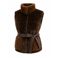 26AW00964 VN Dark Brown L Ladie's Vest
