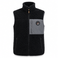 26AW00999 JM Black S Men's Fleece Vest