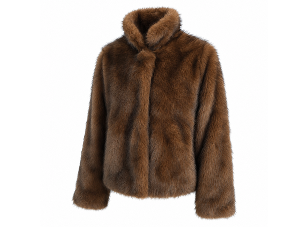 26AW01028 VN Dark Brown M/L Ladie's Jacket