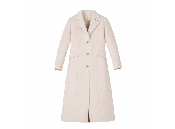 26AW01030 DT Beige S Ladie's Wool Coat