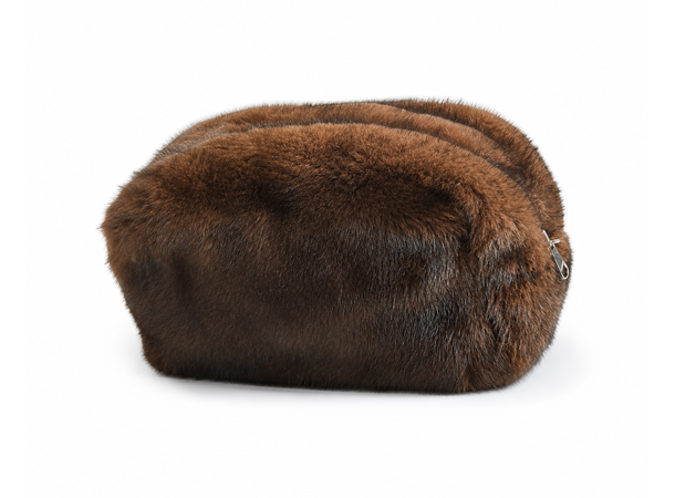 26AW01055 VN Dark Brown One size Toilet Bag Big