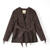 26AW01026 DT Dark Brown M/L Ladie's Wool Coat 