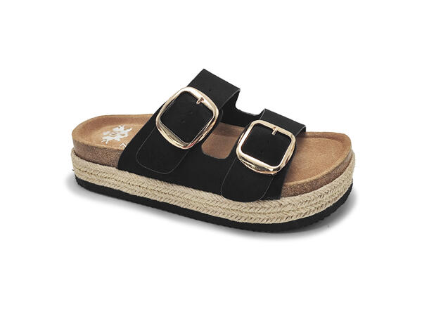 923 Black 38 Ladie's Sandals