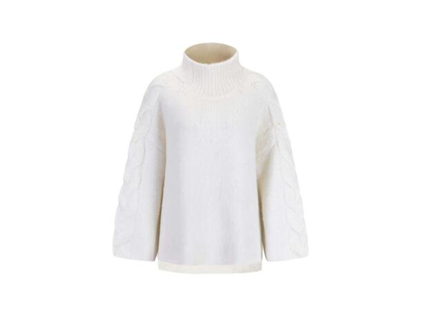 YTT07038 White Onesize Ladie's Sweater