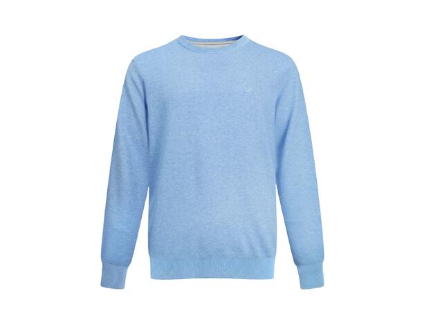 YTT07467 R-Neck Light Blue L Men's Round Neck Sweater