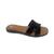 CH-1155-B02 Black 39 Ladie's Sandal 