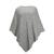 YTT07017 Beige One size Lady's Poncho 