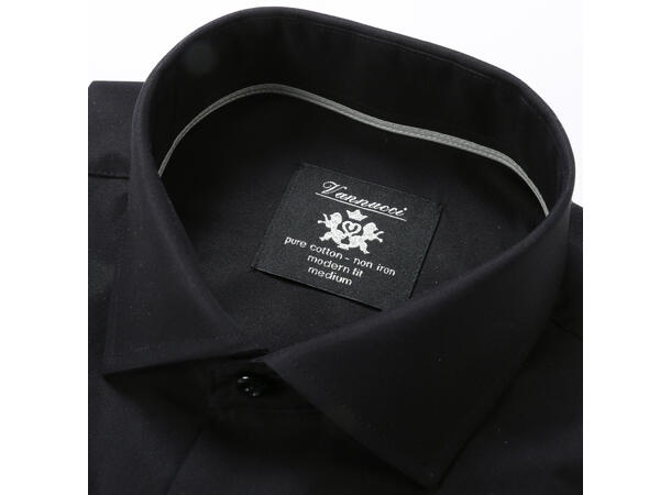 384-B Slim Black L Non-Iron, Base